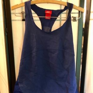Nike back mesh athletic top